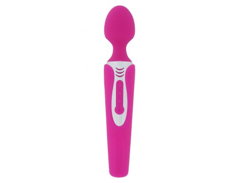 Stymulator łechtaczki Legend ToyJoy silikonowy różowy 21 cm akumulator - 5