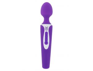 Masażer silikonowy ToyJoy Legend fioletowy 21 cm USB wodoodporny