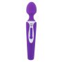 Masażer silikonowy ToyJoy Legend fioletowy 21 cm USB wodoodporny - 2