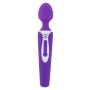 Masażer silikonowy ToyJoy Legend fioletowy 21 cm USB wodoodporny - 5