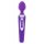 Masażer silikonowy ToyJoy Legend fioletowy 21 cm USB wodoodporny