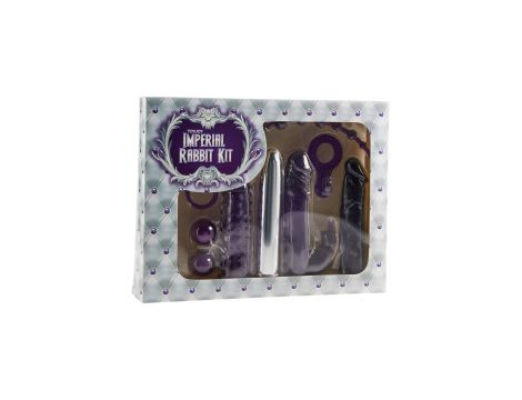 Zestaw erotyczny Imperial Rabbit Kit fioletowy ToyJoy - 5