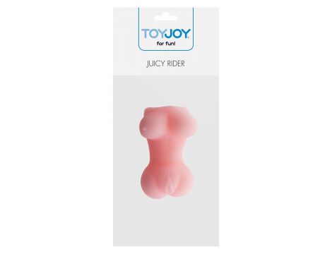 Masturbator Juicy Rider ToyJoy jasny odcień skóry 12 cm - 4