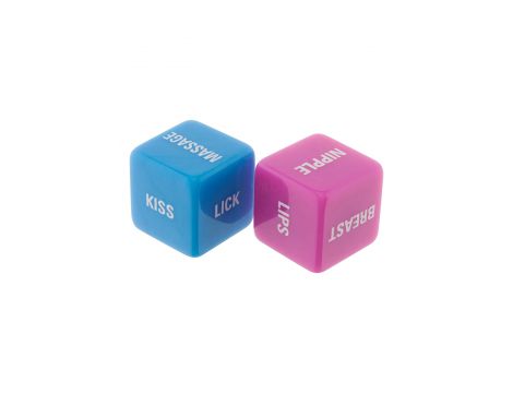 Miłosne kości do gry ToyJoy różowe - 3
