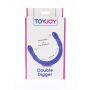 Dildo podwójne Double Digger ToyJoy fioletowe 45 cm - 5