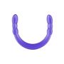Dildo podwójne Double Digger ToyJoy fioletowe 45 cm - 2