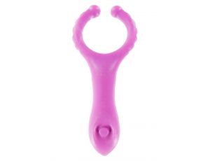 Pierścień wibrujący ToyJoy fioletowy 10 cm