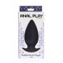 Korek analny silikonowy ToyJoy Bubble Butt Player Pro czarny 11 cm - 5