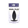 Korek analny silikonowy ToyJoy Bubble Butt Player Advanced czarny 10 cm - 5