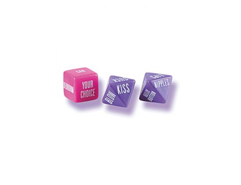 Kostki do gry erotycznej Spicy Dice Calexotics wielokolorowe