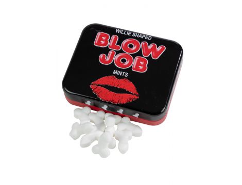 Miętówki Blow Job w kształcie willie Spencer Fleetwood