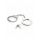 Kajdanki stalowe 28 cm wodoodporne