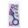 Korek analny silikonowy ToyJoy Booty Tickler fioletowy 9,5 cm
