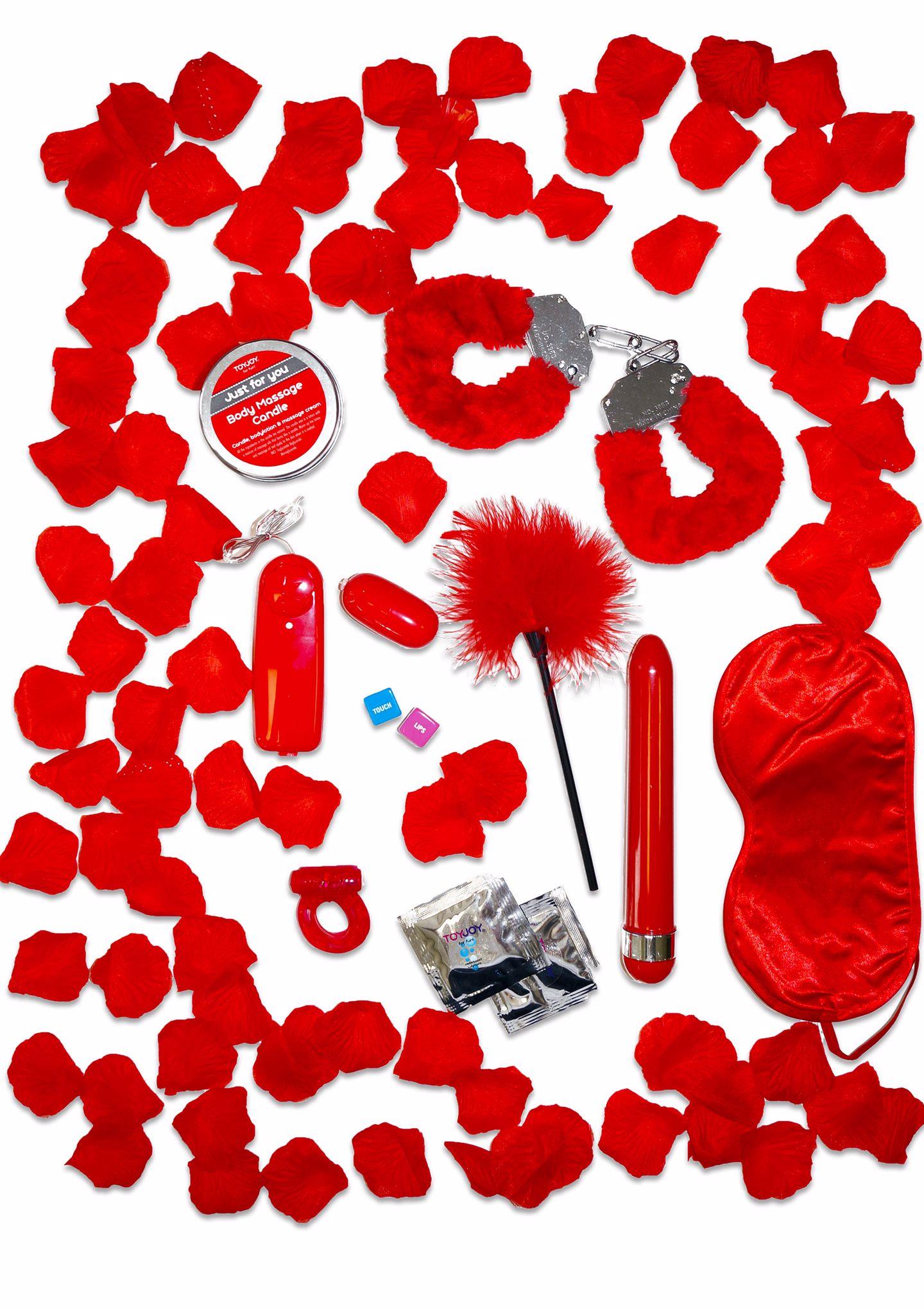 zestaw-red romance gift set