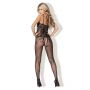 Bodystocking Kiss Me czarny S/M - 2