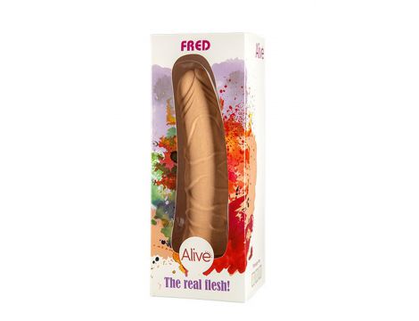 Dildo realistyczne z przyssawką Alive Fred 21 cm