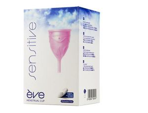 Kapturek menstruacyjny Eve Cup Sensitive S silikonowy 7 5 cm