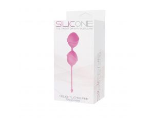 Kulki silikonowe Toyz4lovers różowe 19,5 cm