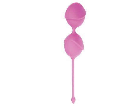 Kulki silikonowe Toyz4lovers różowe 19,5 cm - 2