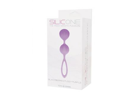 Kulki silikonowe Toyz4lovers fioletowe 17 cm