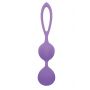 Kulki silikonowe Toyz4lovers fioletowe 17 cm - 3