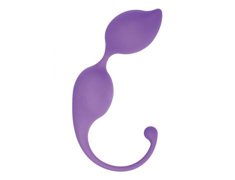 Kulki silikonowe Toyz4lovers fioletowe 20 cm - 2