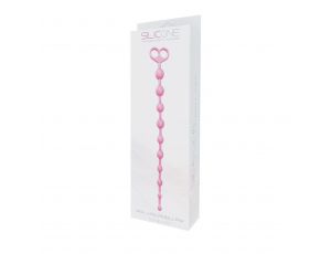 Kulki analne silikonowe Toyz4lovers różowe 33,6 cm