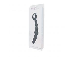 Plug analny silikonowy Caterpill Ass Toyz4lovers czarny 19,5 cm