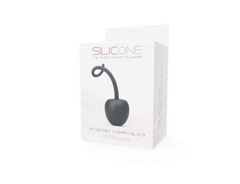 Kulki silikonowe My Secret Cherry Toyz4lovers czarne