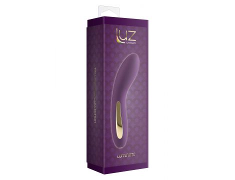 Wibrator punktu G silikonowy Luminate ToyJoy fioletowy USB 17 cm - 3