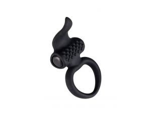 Pierścień wibrujący Adrien Lastic AD Lingus czarny 7 cm