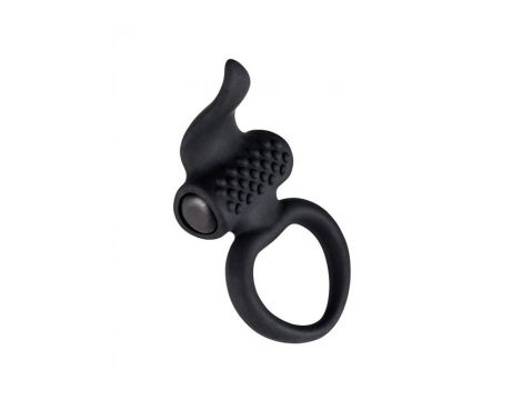 Pierścień wibrujący Adrien Lastic AD Lingus czarny 7 cm