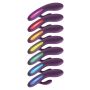 Wibrator króliczek Splendor silikonowy ToyJoy fioletowy USB 17 cm - 7