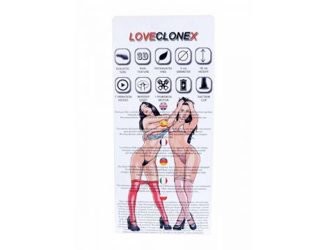 Realistyczny wibrator Ares Loveclonex 15 cm - 8