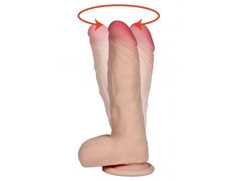 Realistyczny wibrator rotujący Hades LovecloneX 19 cm - 4