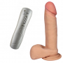 Wibrator realistyczny Kronos Loveclonex cyber skóra 18 cm - 6