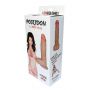 Realistyczne dildo elastyczne z cyberskóry Posejdon 19 cm z przyssawką - 11