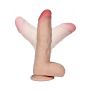 Realistyczne dildo elastyczne z cyberskóry Posejdon 19 cm z przyssawką - 14