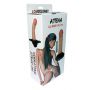 Realistyczna wibracyjna proteza penisa Atena 17 cm z majtkami - 5