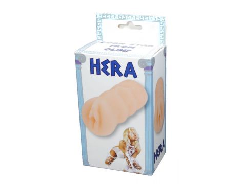 Masturbator waginalny realistyczny CyberSkin HERA 12 cm biały - 2