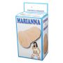 Realistyczny masturbator waginalny CyberSkin Marianna 13,5 cm biały - 2