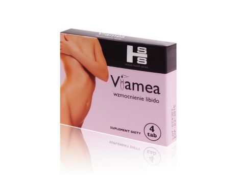 Tabletki Viamea afrodyzjak dla kobiet 4 szt