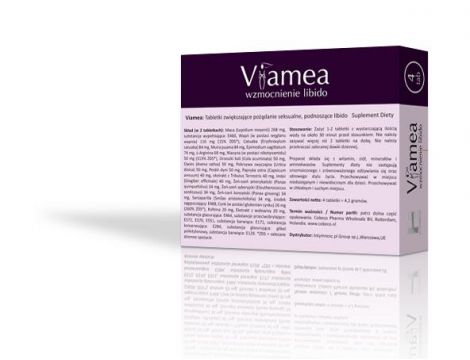 Tabletki Viamea afrodyzjak dla kobiet 4 szt - 2