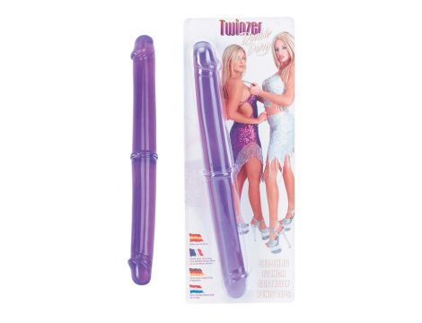 Penis dwustronny długie dildo sex lesbijski 32cm - 2
