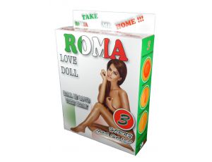 Nadmuchiwana lalka erotyczna Roma z 3 otworami