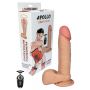Wibrator realistyczny rotujący Apollo Loveclonex cyber skóra 18 cm USB - 3