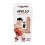 Wibrator realistyczny rotujący Apollo Loveclonex cyber skóra 18 cm USB - 15