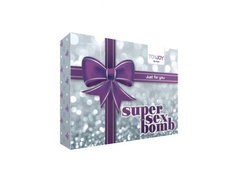 Zestaw Super Sex Bomb Fioletowy ToyJoy