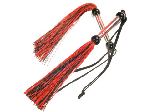 Pejcz silikonowy Me You Us Tease And Please czarny 27 cm - 3