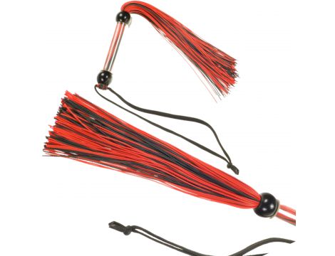 Pejcz silikonowy Me You Us Tease And Please czarny 27 cm - 5